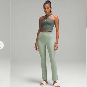 lululemon athletica Green Boot Cut Pants